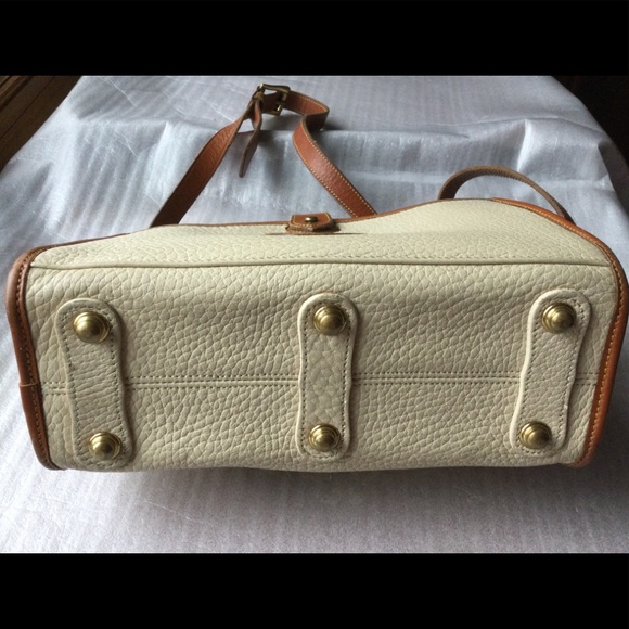 Dooney & Bourke AWL Shoulder Crossbody Vanilla/British Tan - Picture 7 of 16